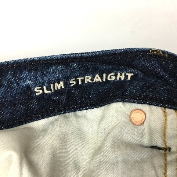 American Eagle Outfitters Men's Jeans Slim Straight Leg Airflex + Stretch 31x29 - Picture 4 of 9